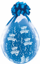 18" STUFFING LATEX HAPPY BIRTHDAY LATEX (25 PER BAG)