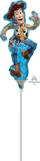 MINI SHAPE TOY STORY 4 WOODY FOIL