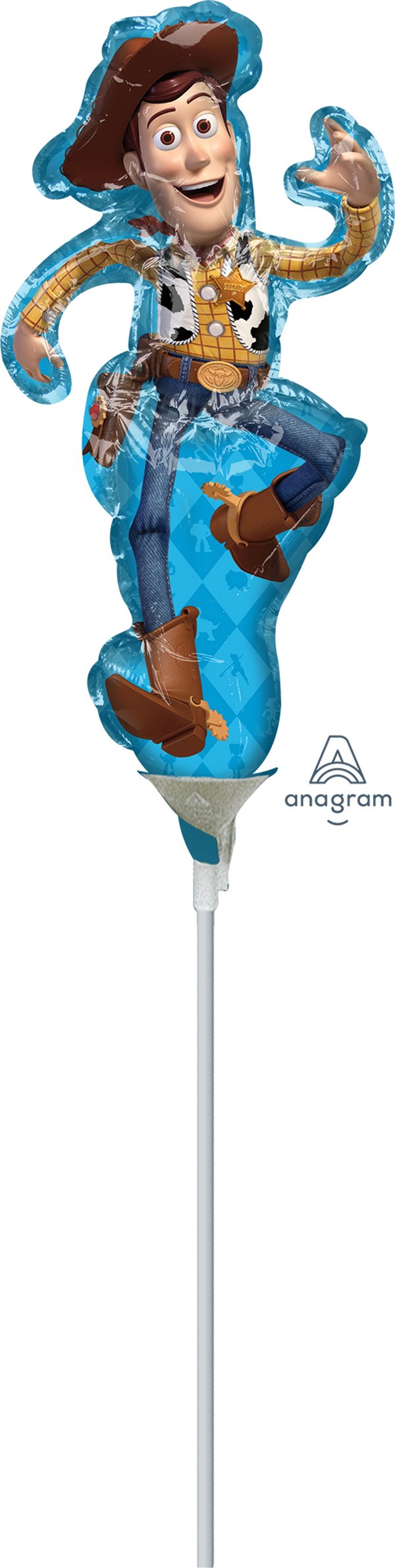 MINI SHAPE TOY STORY 4 WOODY FOIL