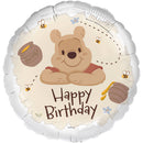 18" DISNEY WINNIE THE POOH HAPPY BIRTHDAY FOIL