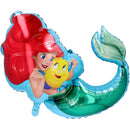 DISNEY SUPER SHAPE PRINCESS ARIEL FOIL