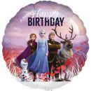 18" DISNEY FROZEN HAPPY BIRTHDAY FOIL