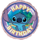18" DISNEY STITCH HAPPY BIRTHDAY FOIL