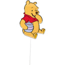 9" MINI DISNEY WINNIE THE POOH SHAPE FOIL - FLAT