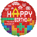 18" BIRTHDAY BRICKS FOIL