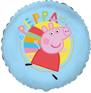 18" ROUND PEPPA BLUE FOIL