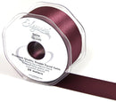 RIBBON: 38mm ELEGANZA DOUBLE FACED SATIN RIBBON VINTAGE ROSE NO.89 (38MM X 20M)