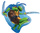 32" SUPER SHAPE TEENAGE MUTANT NINJA TURTLES FOIL