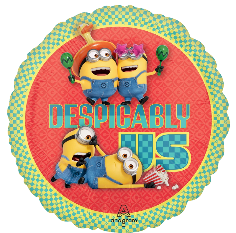 18" DESPICABLE ME MINIONS FOIL