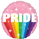 18" ROUND BURST OF PRIDE FOIL