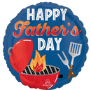 18" ROUND HAPPY FATHER'S DAY GRILLIANT DAD FOIL