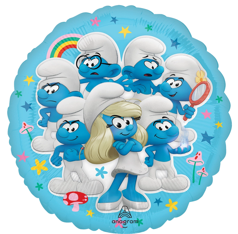 18" SMURFS MOVIE FOIL