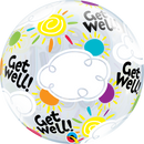 22" SINGLE BUBBLE GET WELL SOON SUNNY DAY