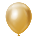 12" KALISAN MIRROR GOLD LATEX (250 PER BAG)