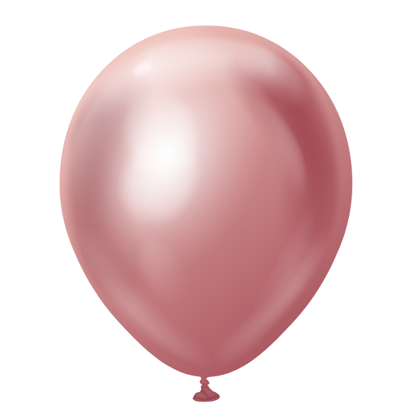 5" KALISAN MIRROR PINK LATEX (100 PER BAG)