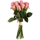 FLORAL: BEATRICE ROSE BUD BUNCH X 15 DUSKY PINK