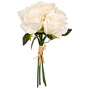 FLORAL: ELEGANZA EUGENIE ROSE BUNCH X 6 WHITE