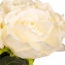 FLORAL: ELEGANZA EUGENIE ROSE BUNCH X 6 CREAM