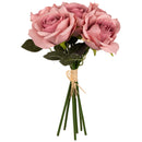 FLORAL: ELEGANZA EUGENIE ROSE BUNCH X 6 DUSKY PINK