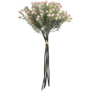 FLORAL: ELEGANZA MINI OPEN GYPSOPHILIA BUNCH X 6 LIGHT PINK 33CM