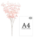 FLORAL: EUCALYPTUS BUSH x 16 PINK