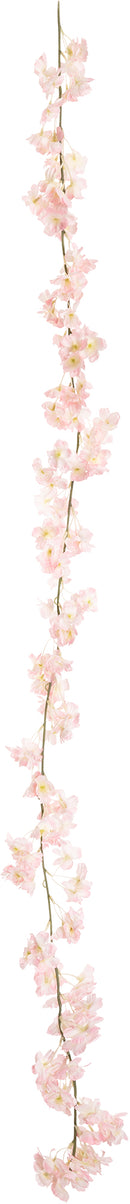 FLORAL: ELEGANZA CHERRY BLOSSOM GARLAND 1.8M TWO TONE PINK