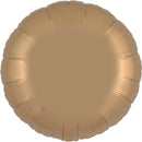 18" SATIN LATTE ROUND PACKAGED FOIL