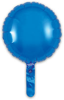9" BLUE ROUND PACKAGED FOIL (PACK OF 5)