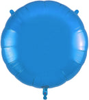 36" BLUE ROUND FOIL