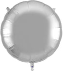 36" SILVER ROUND FOIL