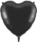 36" BLACK HEART FOIL