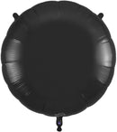 36" BLACK ROUND FOIL