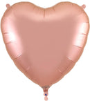 36" ROSE GOLD HEART FOIL