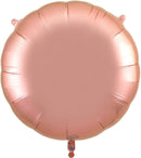 36" ROSE GOLD ROUND FOIL