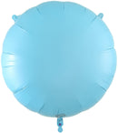 36" MATTE BLUE ROUND FOIL