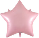36" MATTE PINK STAR FOIL