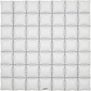 36" OAKTREE WAFFLE FOIL MATTE WHITE (7 X 7)