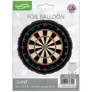 30" DARTBOARD SHAPE FOIL