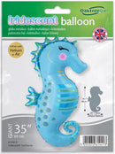 40" IRIDESCENT SEAHORSE FOIL