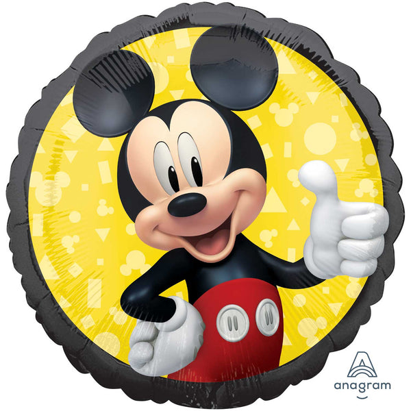 18" ROUND MICKEY MOUSE FOREVER FOIL