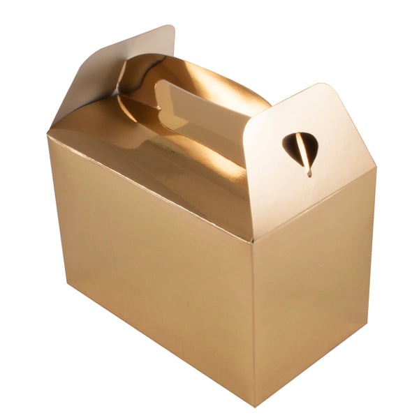 PARTY BOX METALLIC GOLD NO.65 (100MM X 154MM X 92MM) (6 PER PACK)