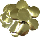 CONFETTI: METALLIC FOIL CONFETTI GOLD (25MM X 14G)