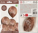 11" OAKTREE SPARKLING FIZZ ROSE GOLD HAPPY BIRTHDAY LATEX (6 PER PACK)
