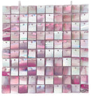 SEQUIN WALL PANEL IRIDESCENT 100 SQUARES (30CM X 30CM)