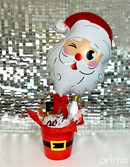 22" LIGHT SKIN SANTA HEAD SHAPE FOIL