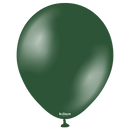 5" KALISAN METALLIC EMERALD GREEN LATEX (50 PER BAG)