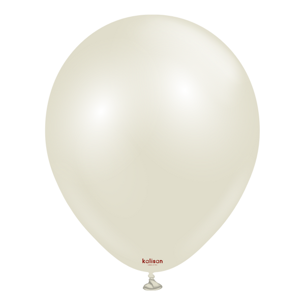 12" KALISAN AURA IVORY WHITE LATEX (50 PER PACK)