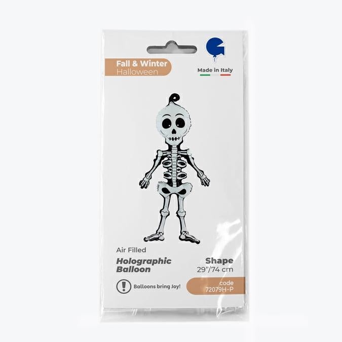 29" LINKY SCARY SKELETON FOIL