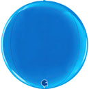 15" GLOBE BLUE 4D FOIL