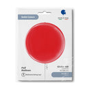 15" GLOBE RED 4D FOIL